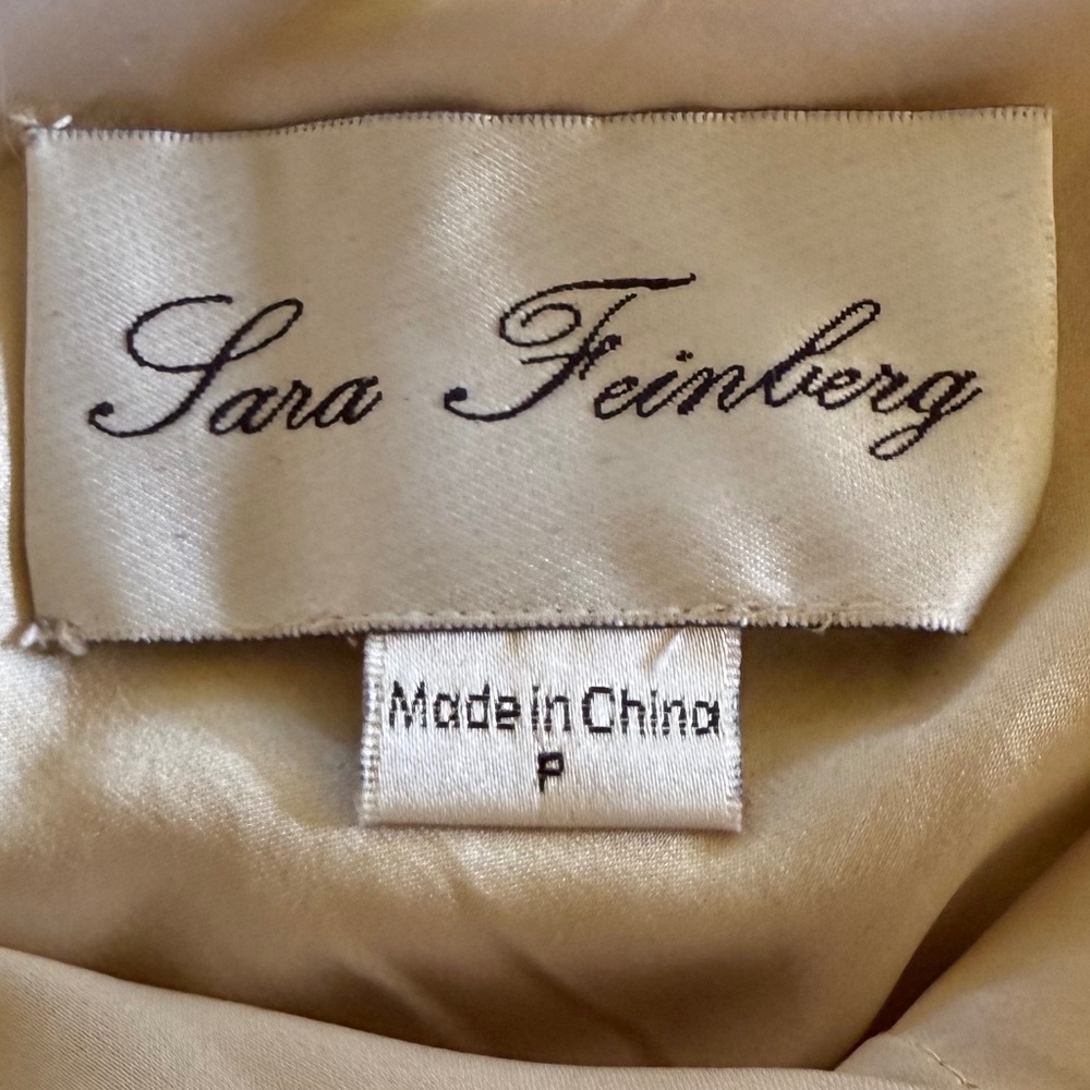 Sara Feinberg Silk Beaded Dress - Picture 4 of 5